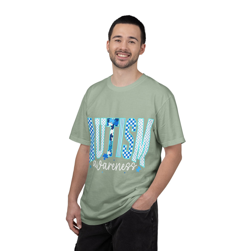 Blue Men's Autism Awareness Tee