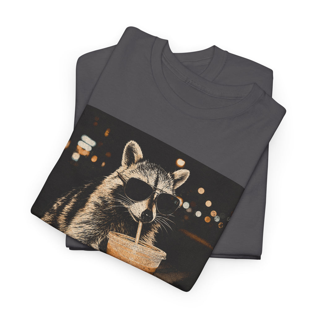 Racoon Iced Coffee Tee