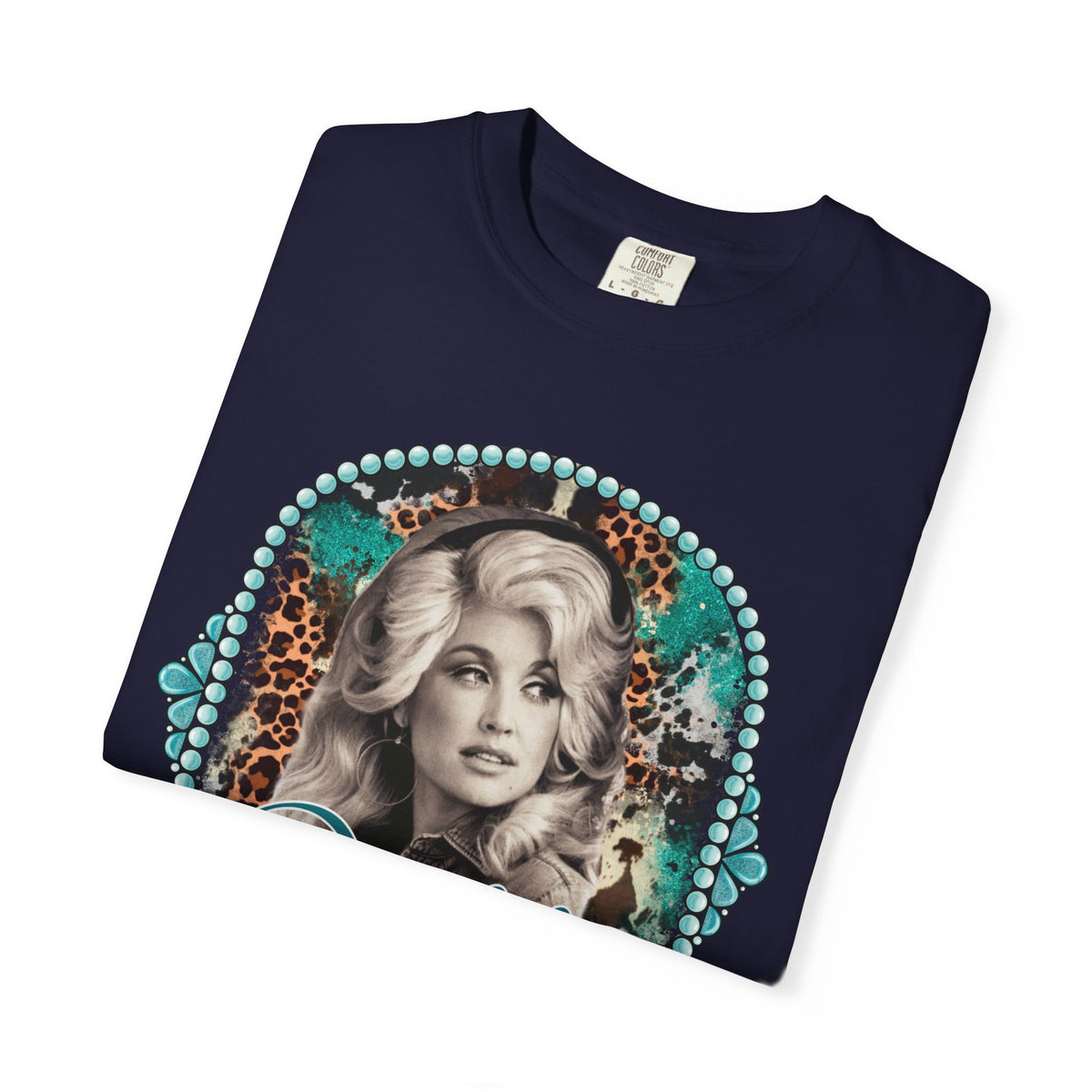 Turquoise Dolly Tee Comfort Colors