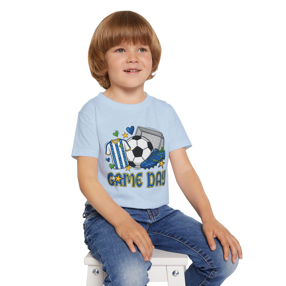 Toddler Boys Game Day Soccer Tee