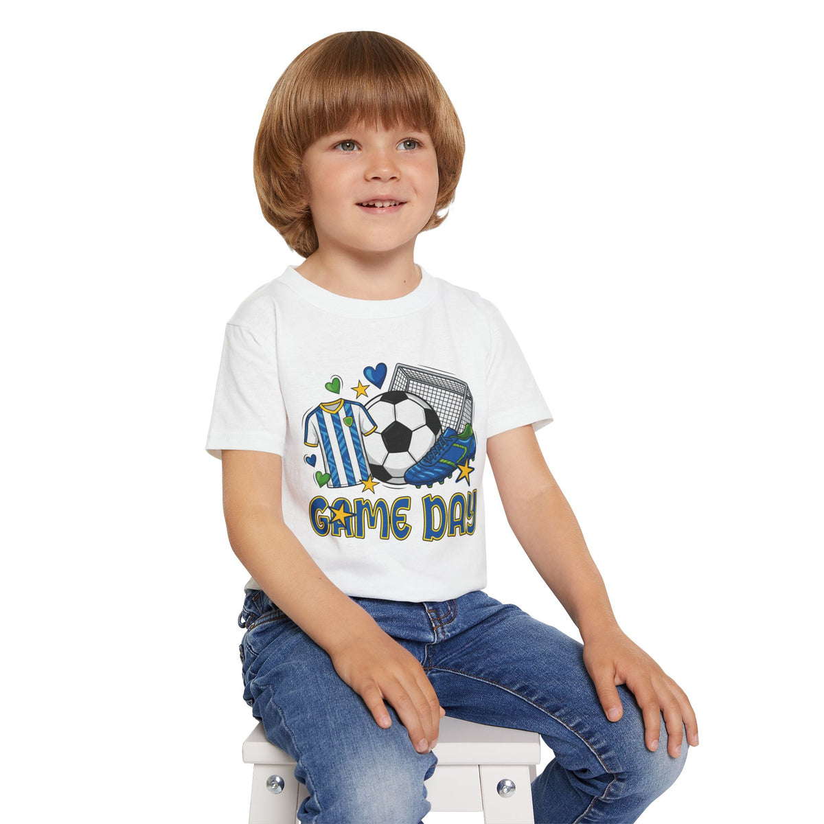Toddler Boys Game Day Soccer Tee