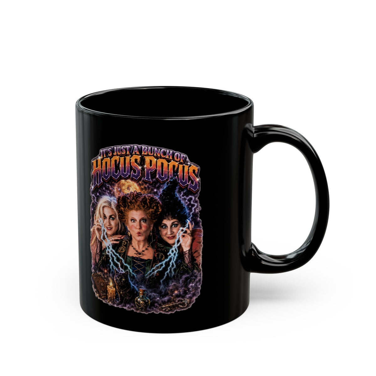 Hocus Pocus Black Mug 11oz