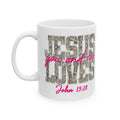 Jesus Loves mug