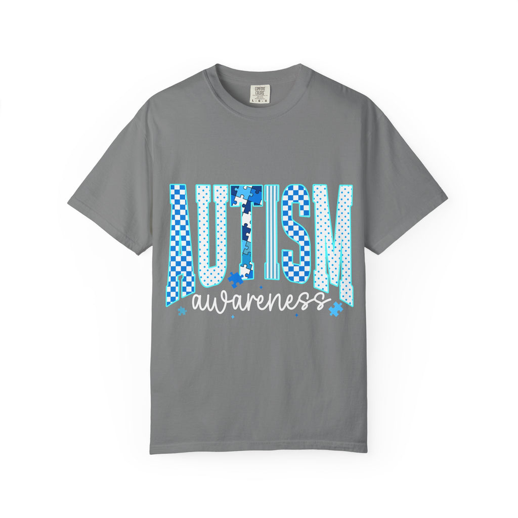Blue Autism Awareness Woman's T-Shirt