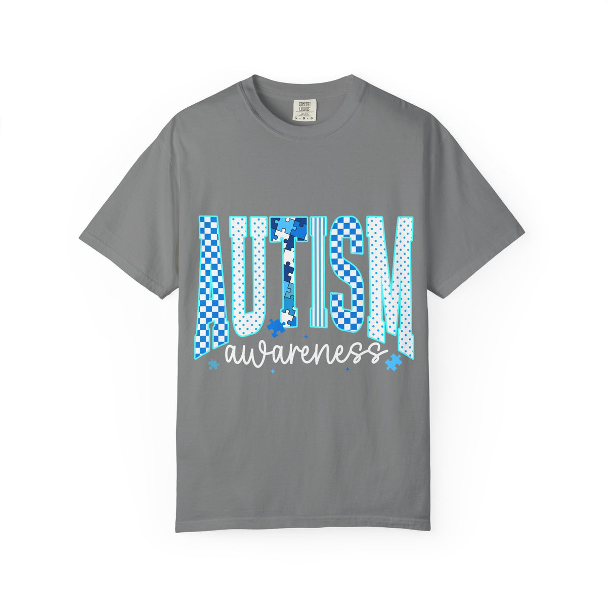 Blue Autism Awareness Woman's T-Shirt