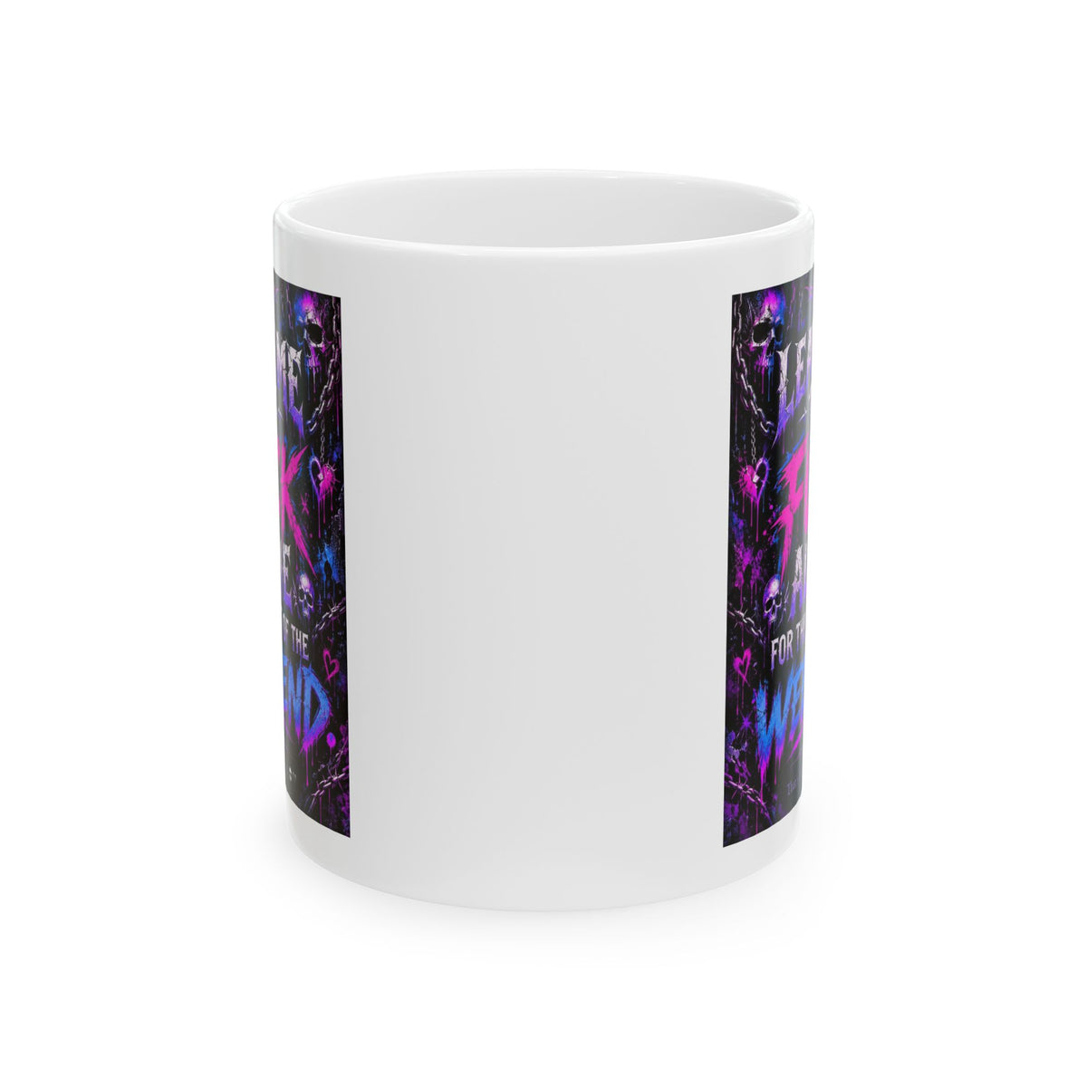 Leave me alone Mug  11 oz