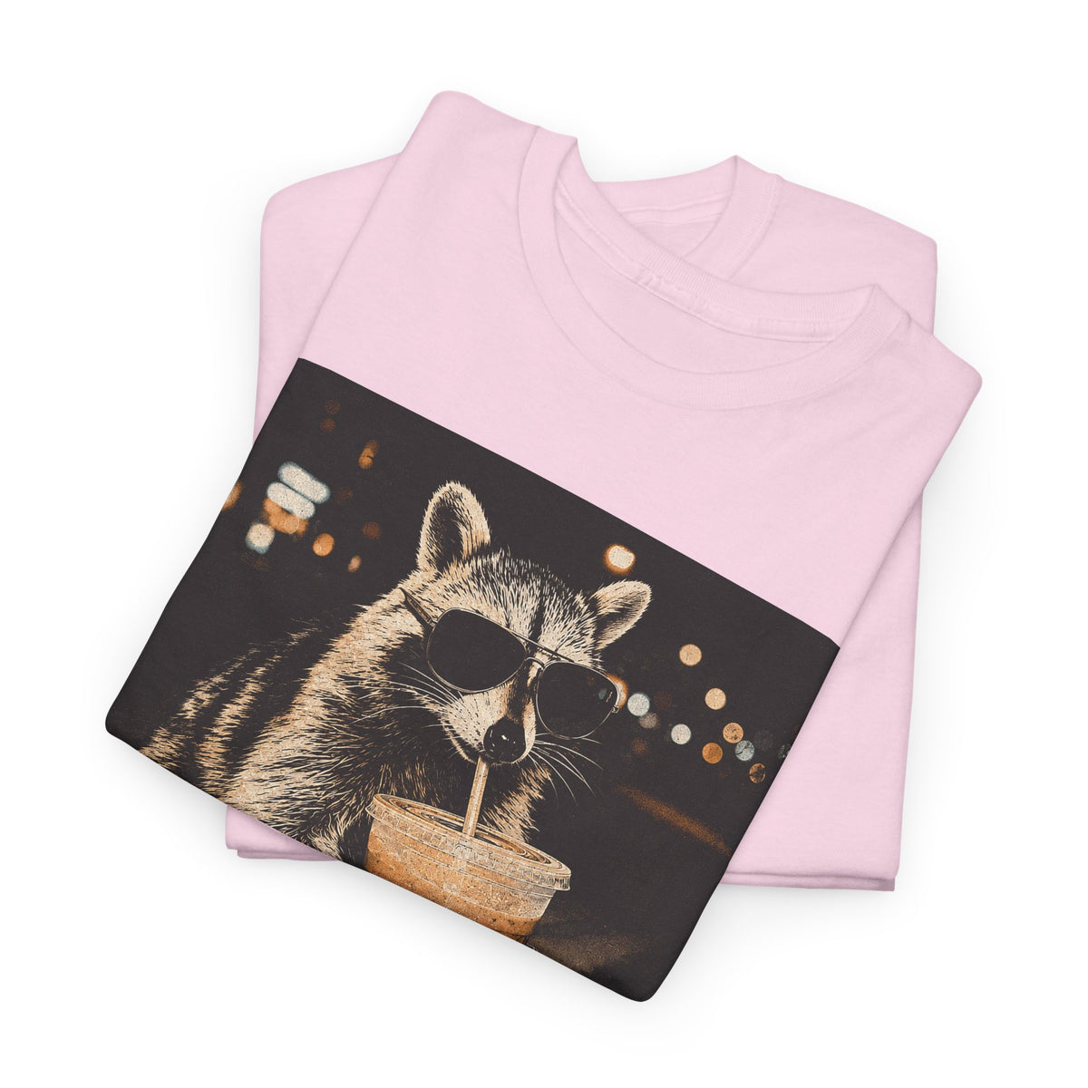 Racoon Iced Coffee Tee