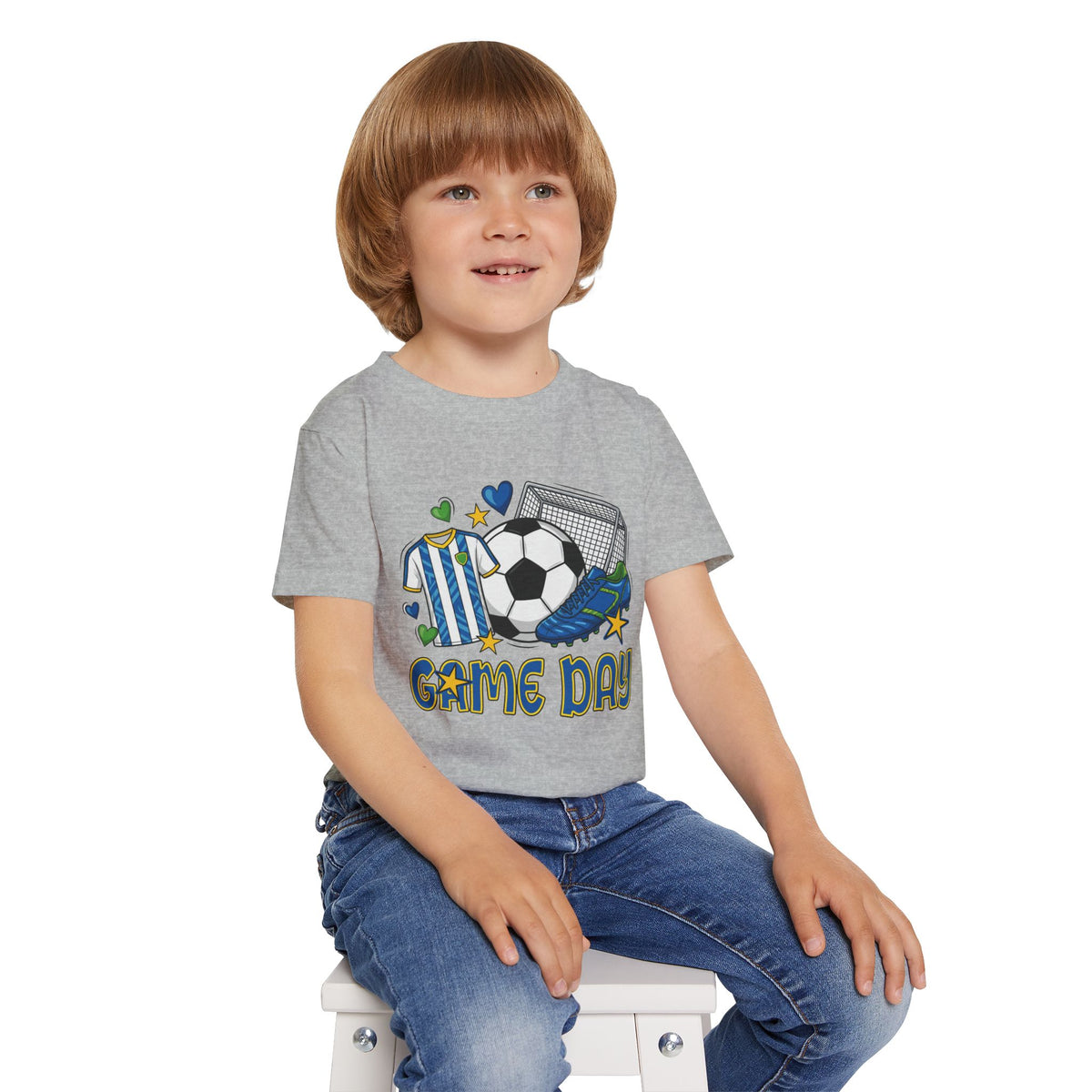 Toddler Boys Game Day Soccer Tee