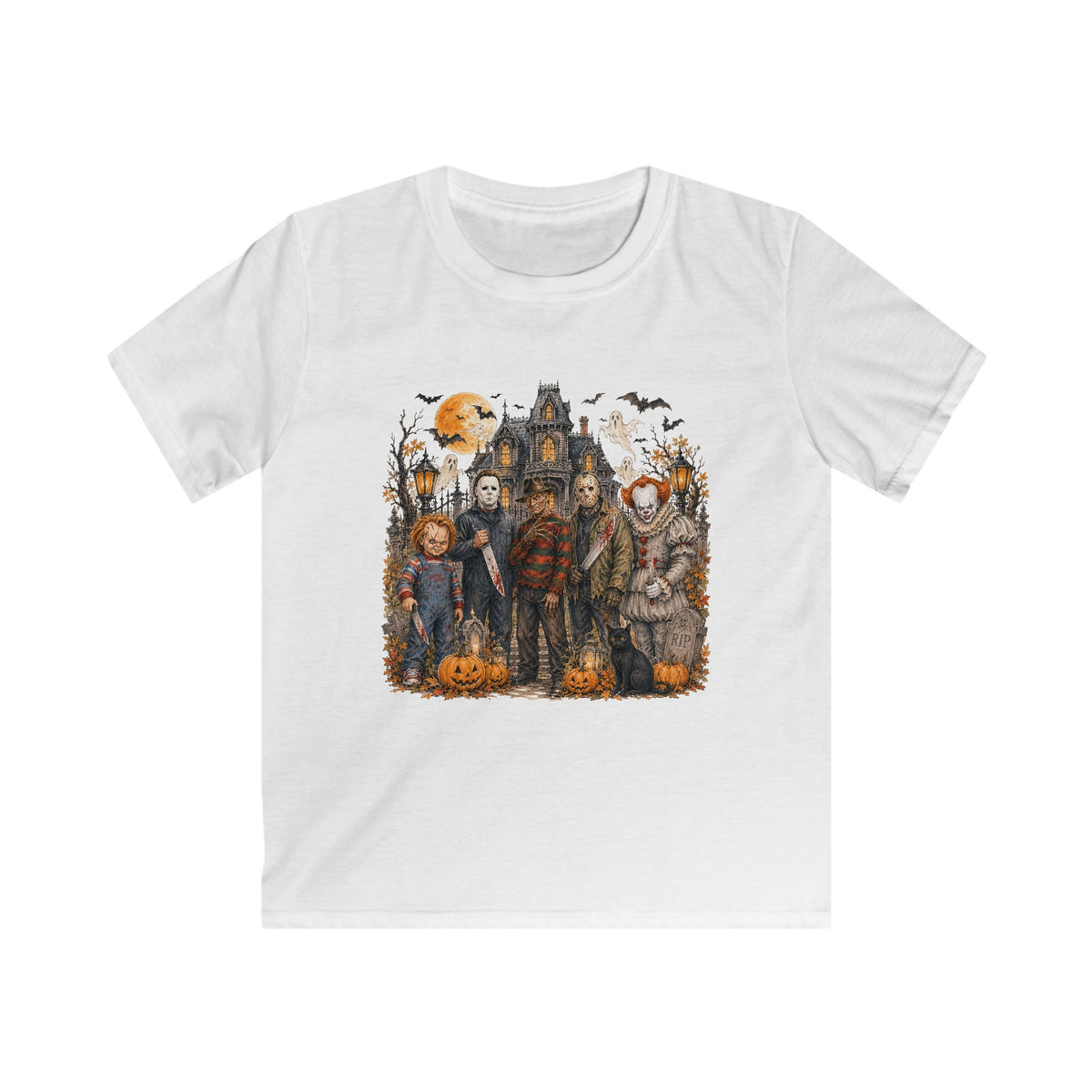 Kids Halloween Horror Tee
