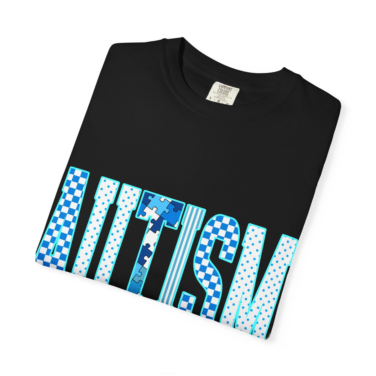 Blue Men's Autism Awareness Tee